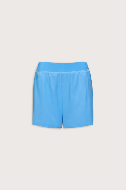 SkinLuxe Built-In 2In1 Short - Sky Blue