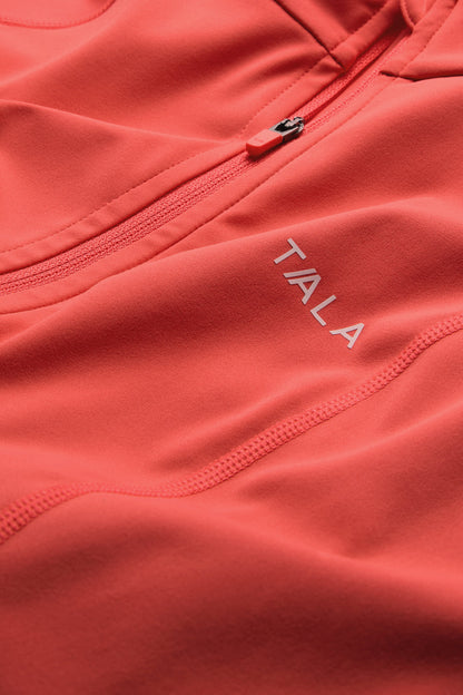 SkinLuxe Zip Through Jacket - Coral