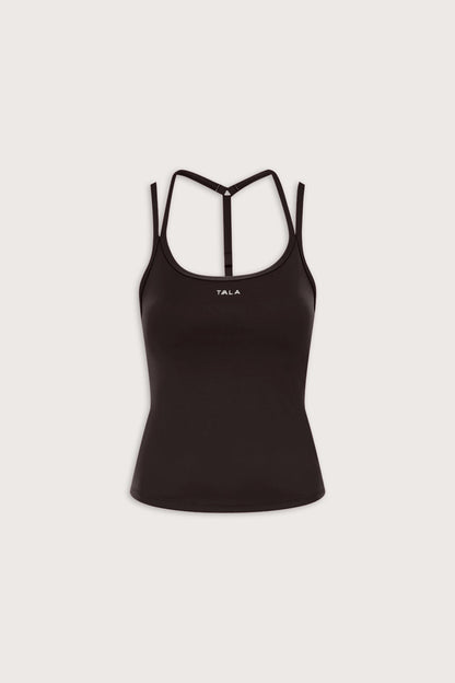 SkinLuxe Split Strap Vest - Americano