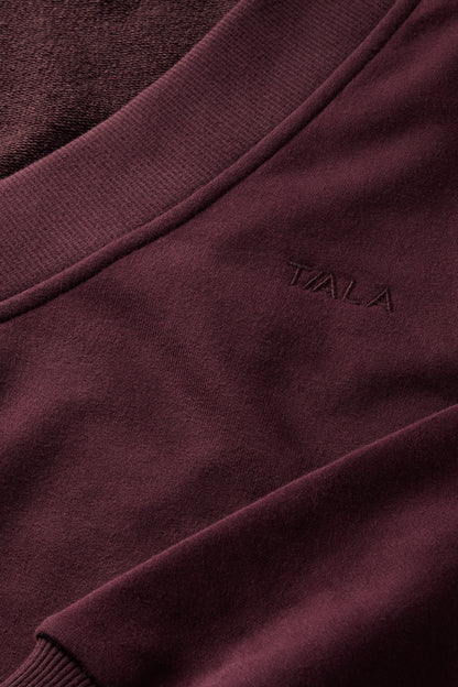 V-Neck Sweatshirt - Fig