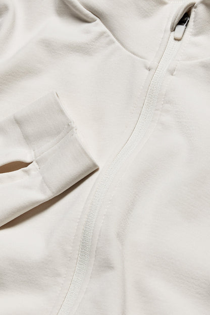 Sculpt Seamless Longline Jacket - Milk Marl