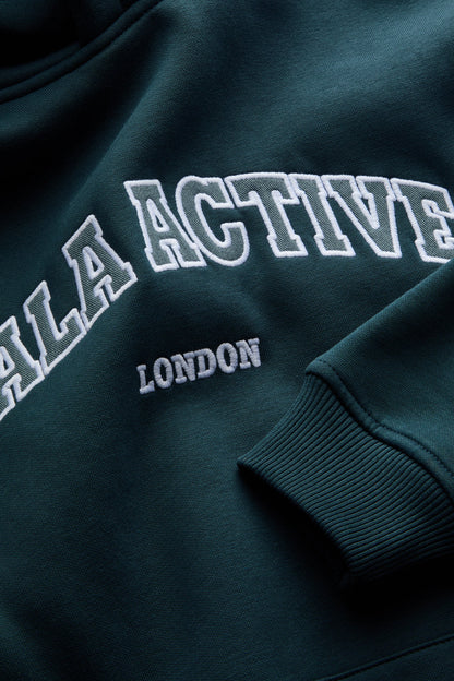 TALA Active Applique Hoodie - Teal