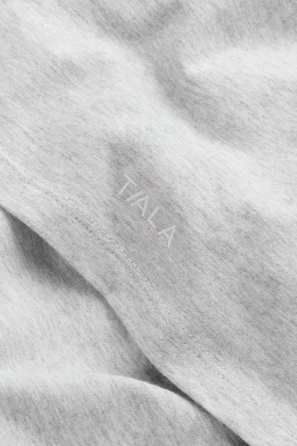 365 Core Cotton Short Sleeve T-Shirt - Grey Marl