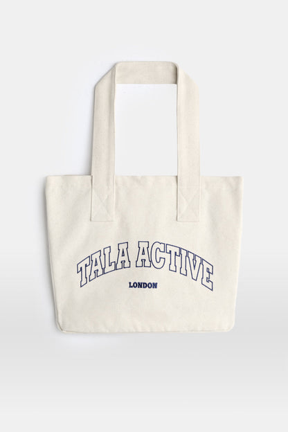 TALA Active Applique Tote Bag - Neutral