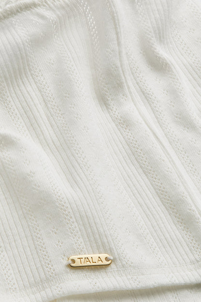 Pointelle Boxer Brief - Ivory