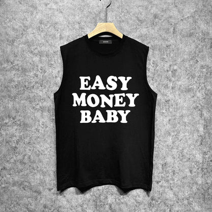 Amiri tank top fat letterprinting