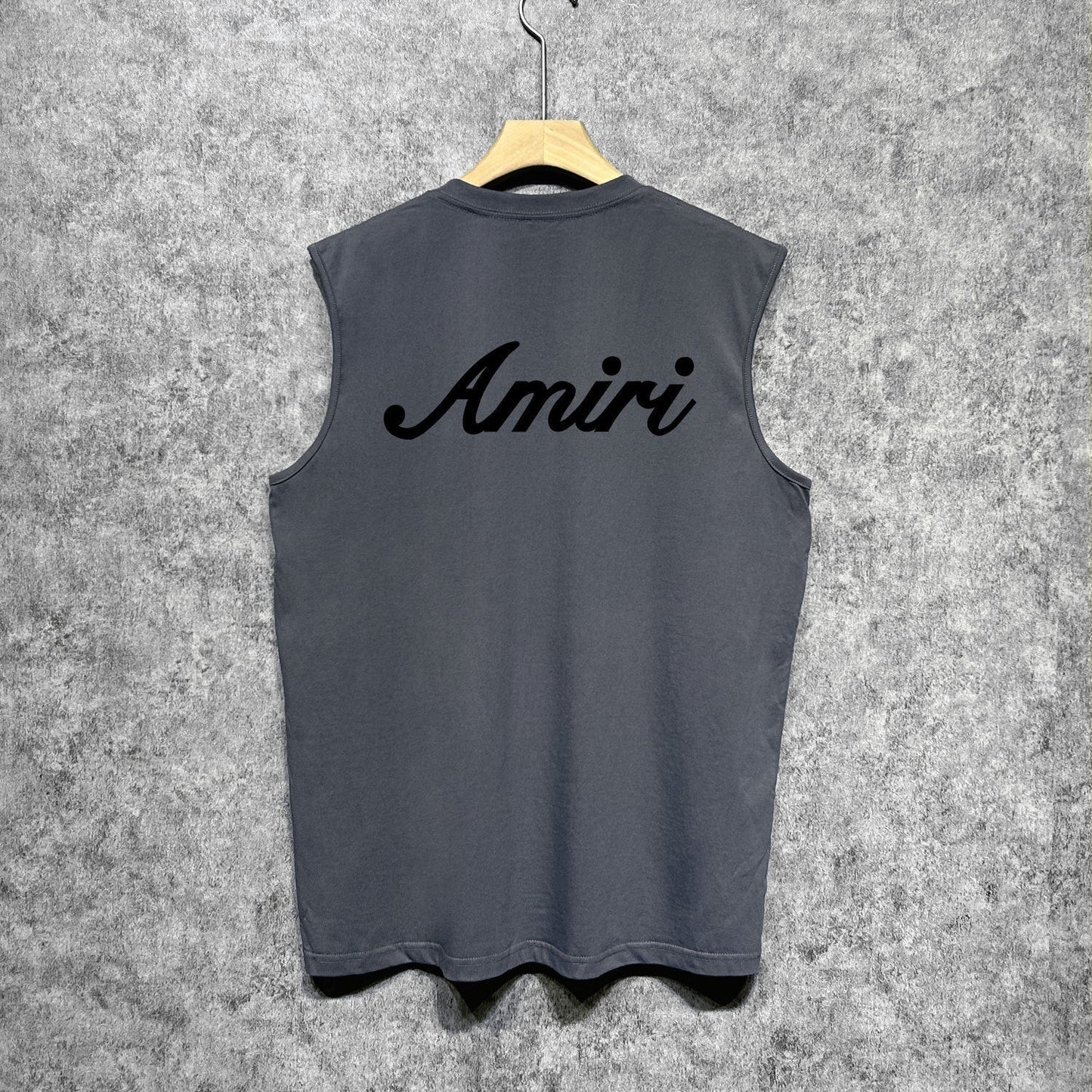 Amiri tank top new font printing