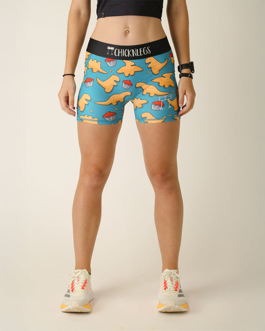 Women's Nuggets 3" Compression Shorts