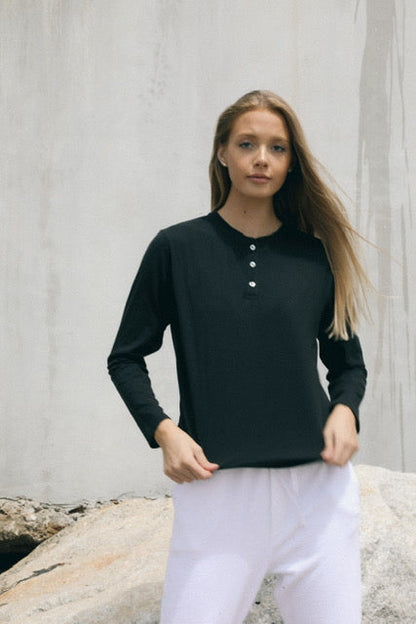 Sale Ditch Plains Long Sleeved Henley