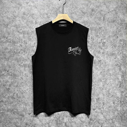 Amiri tank top bowling print